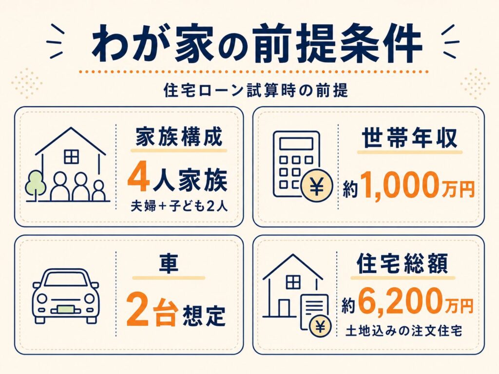 わが家の前提条件