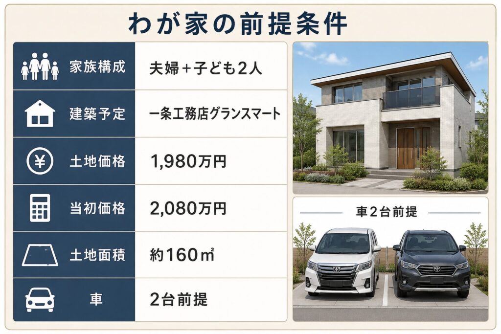 わが家の前提条件